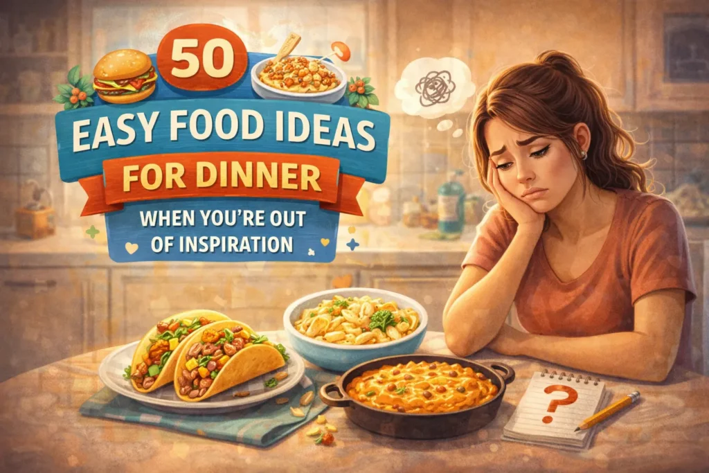 dinner ideas for when you're stuck