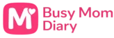 busy mom diary logo transparent