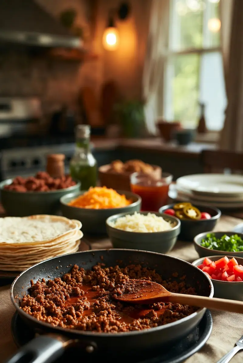 Budget taco night for a family — cheap dinner idea under $10 for 4 people