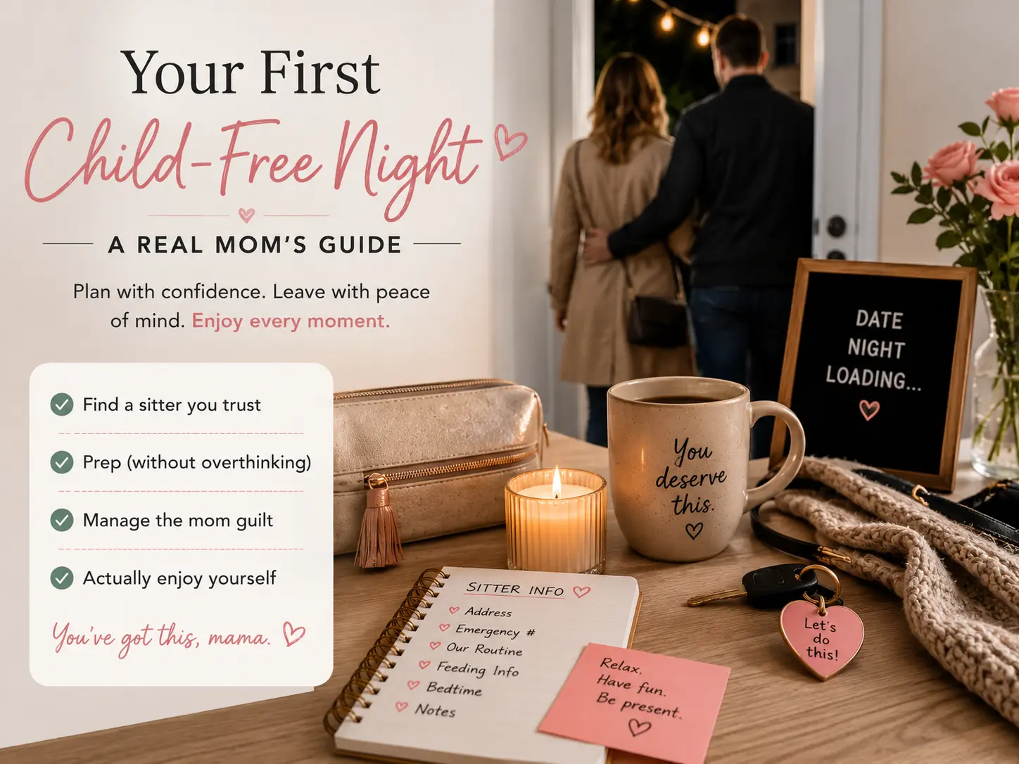 Your first child-free night guide - a real mom's plan for leaving baby with confidence